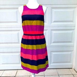 LOFT striped dress, size